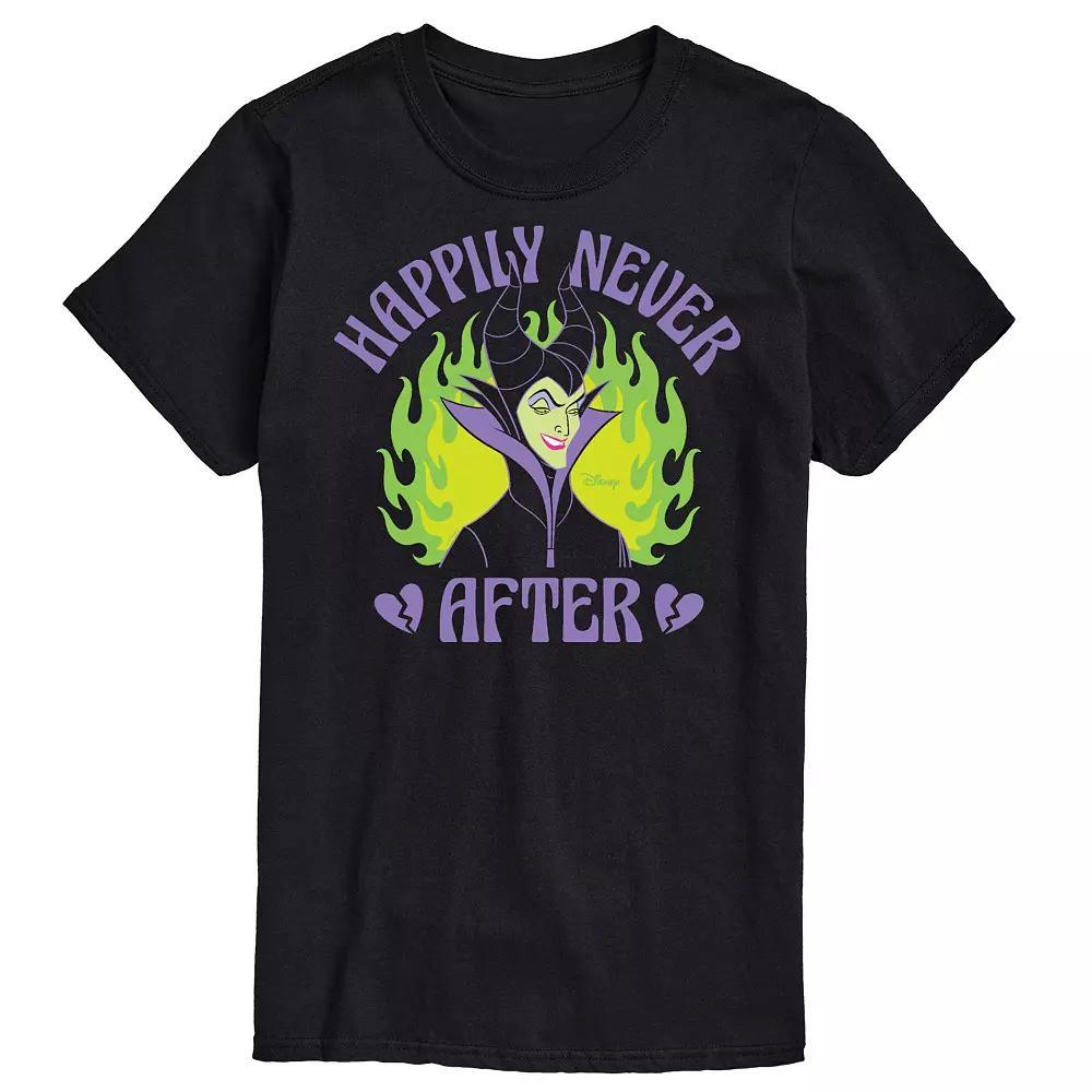 Disney Villains Sleeping Beauty Maleficent Men's Happily Never After Graphic Tee,  Product Image