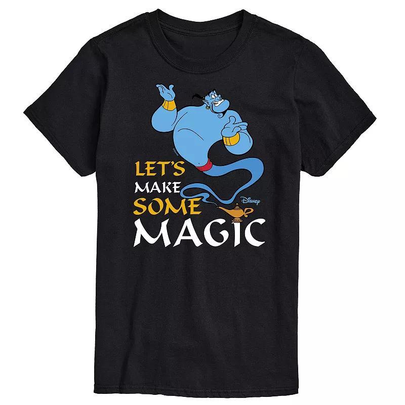 Disney Princess Big & Tall Let's Make Magic Graphic Tee, Men's, Size: 3XL Tall, Blue Product Image