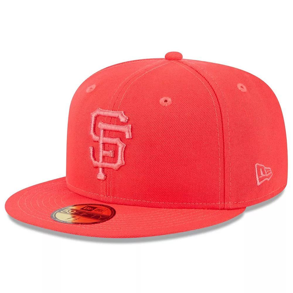 Men's New Era Red San Francisco Giants 2023 Spring Color Basic 59FIFTY Fitted Hat,  Product Image