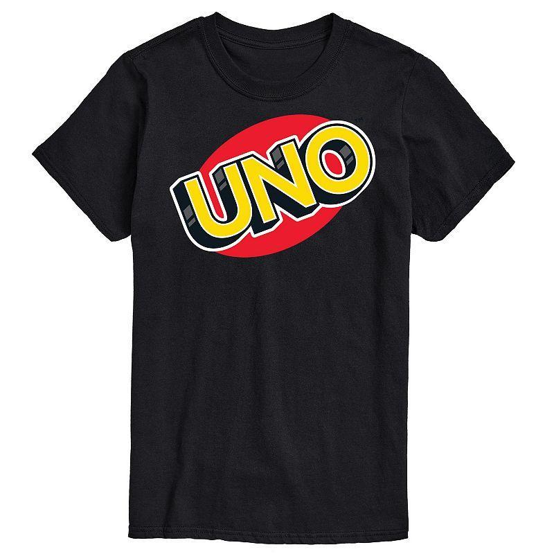 Big & Tall UNO Logo Tee, Men's, Size: XL Tall, White Product Image