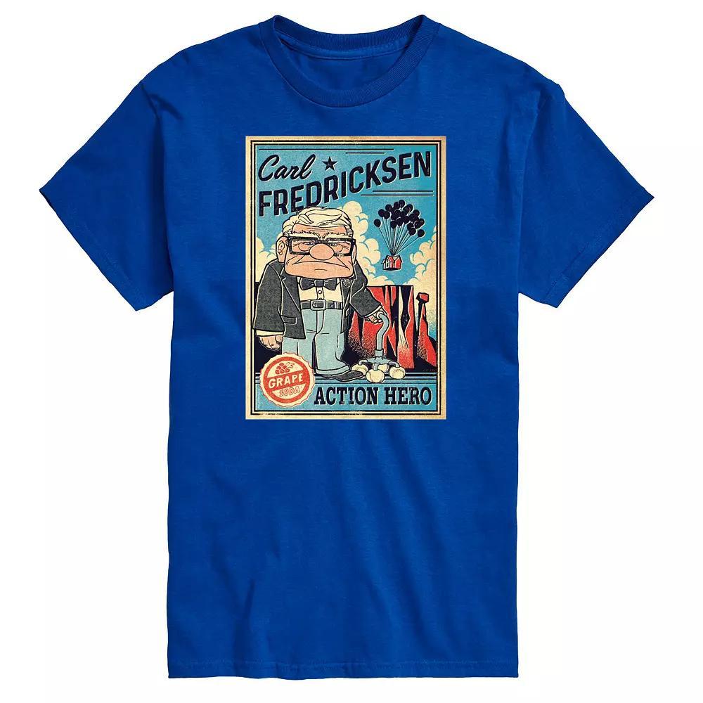 Disney / Pixar's UP Big & Tall Carl Graphic Tee, Men's,  Product Image