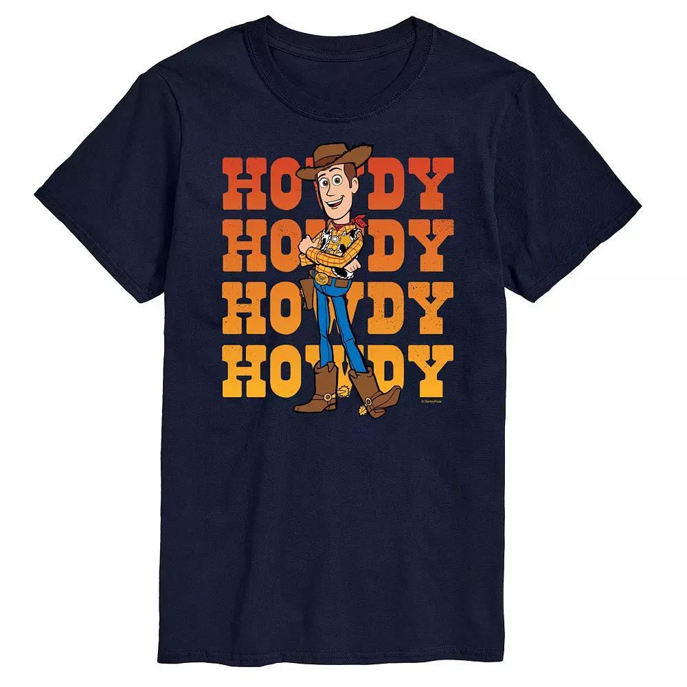 Disney / Pixar's Toy Story Big & Tall Woody Howdy Graphic Tee, Men's, Size: 4XB, White Product Image