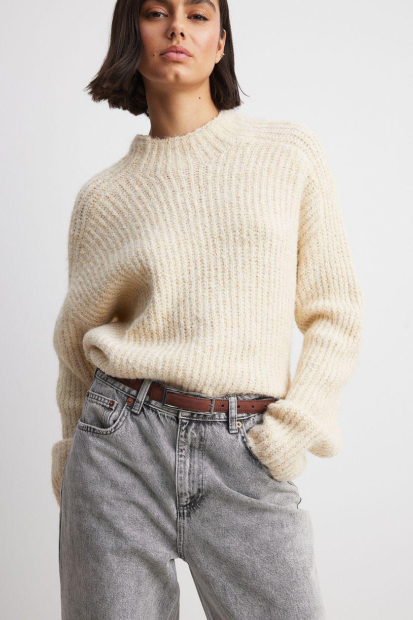 Slim Buckle Belt Product Image