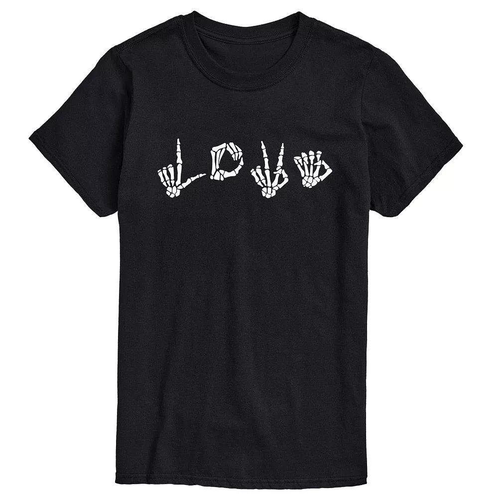 Men's LOVE Skeleton Tee,  Product Image
