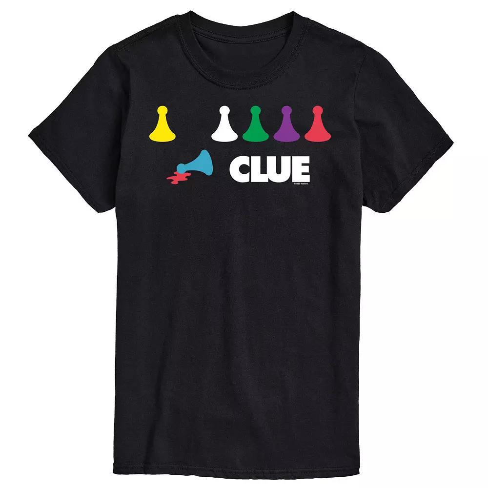 Big & Tall Clue Game Pieces Graphic Tee, Men's, Size: 5XB, Blue Product Image