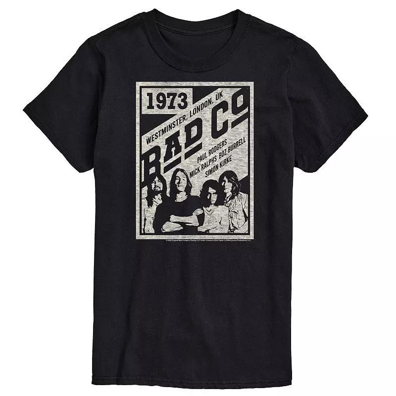 Men's Bad Company Poster Tee, Size: Medium, Grey Product Image