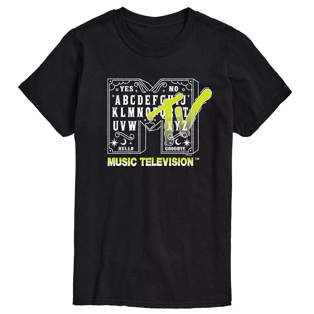 Men's MTV Ouija Board Graphic Tee, Size: XL, Black Product Image