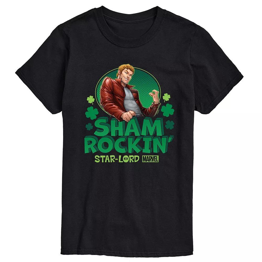 Men's Marvel Guardians Of The Galaxy Shamrockin' Star-Lord Graphic Tee,  Product Image