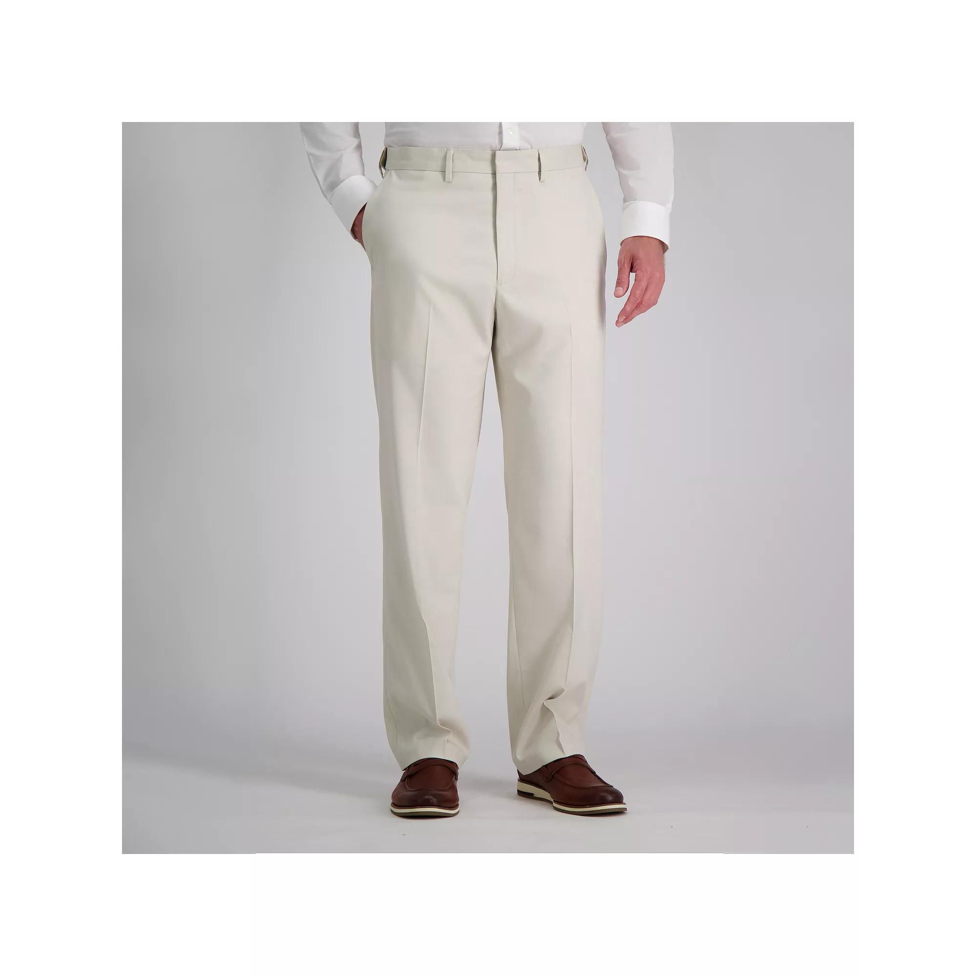 Men's Haggar® Premium Classic-Fit Flat-Front Stretch Suit Pants,  Product Image