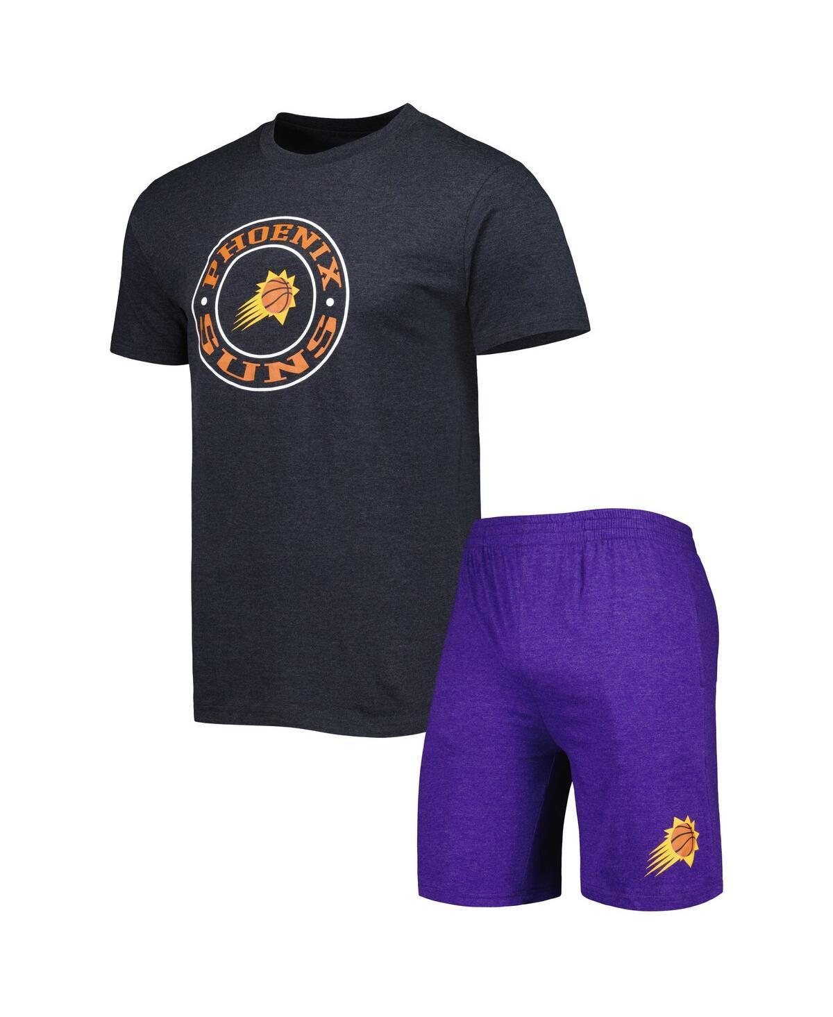 Mens Concepts Sport Purple Phoenix Suns T-shirt and Shorts Sleep Set - Purple Product Image