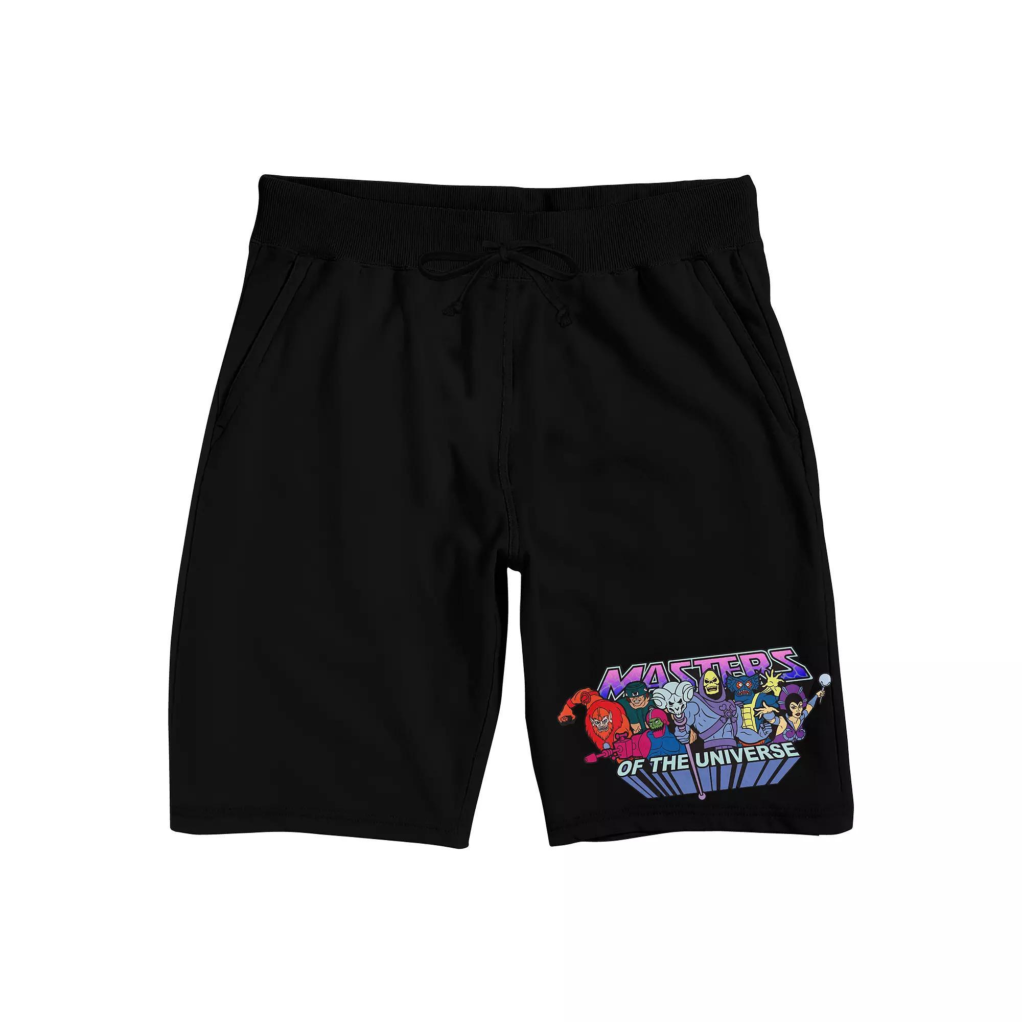 Men's He Man And The Masters Of The Universe Pajama Shorts, Size: XXL, Black Product Image