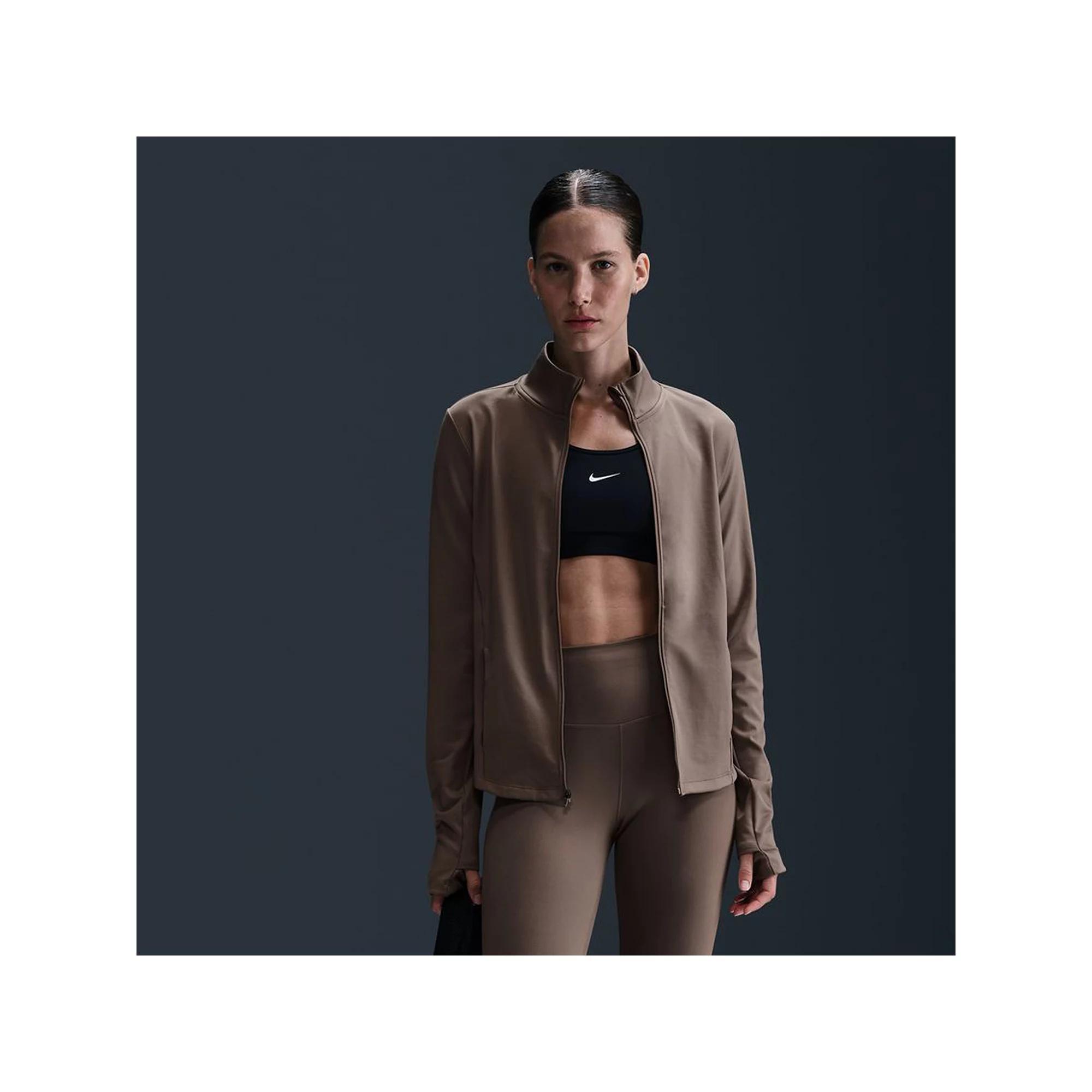 Women's Nike One Dri-FIT Full-Zip Mid Layer Top,  Product Image