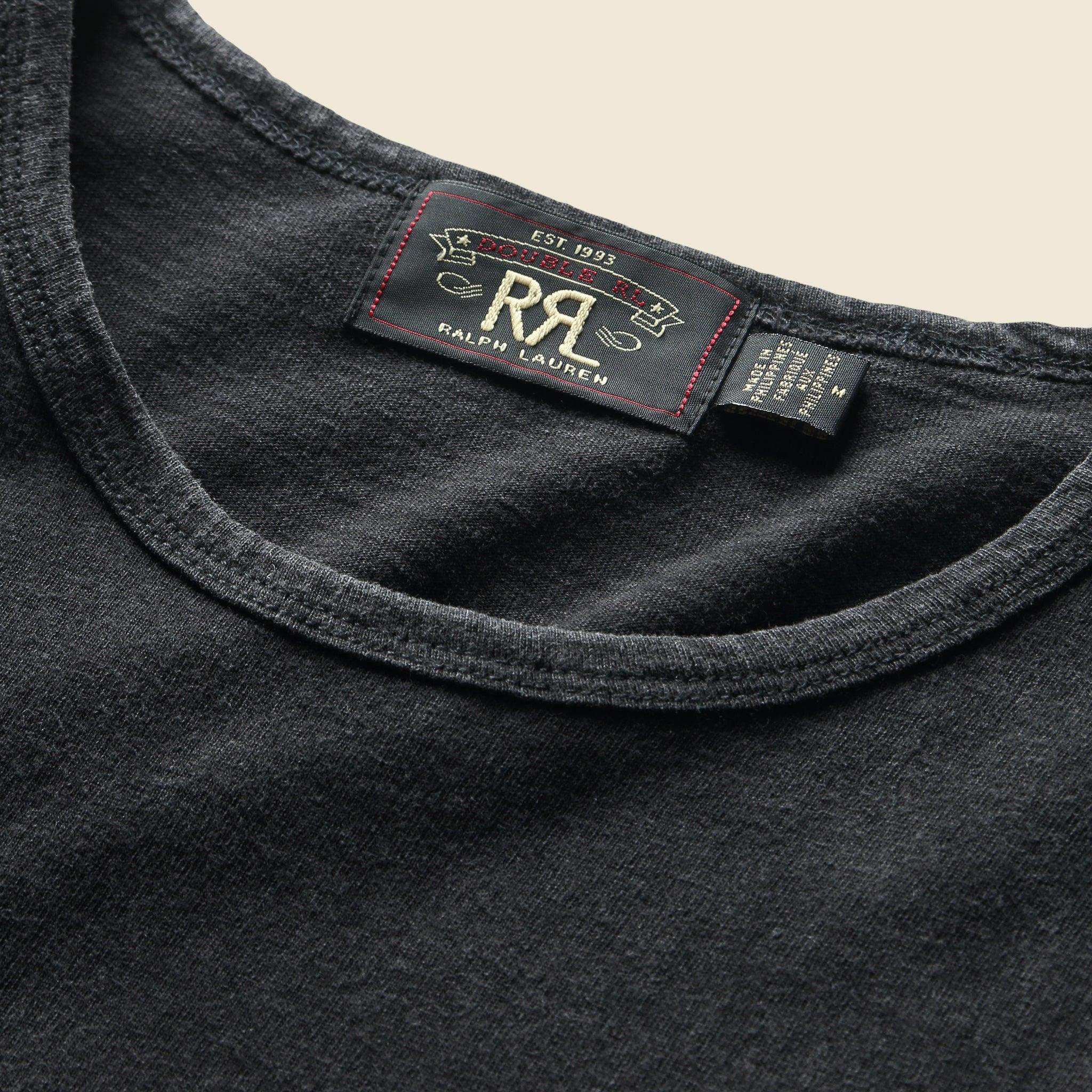 Cotton Jersey Pocket Tee - Black Product Image