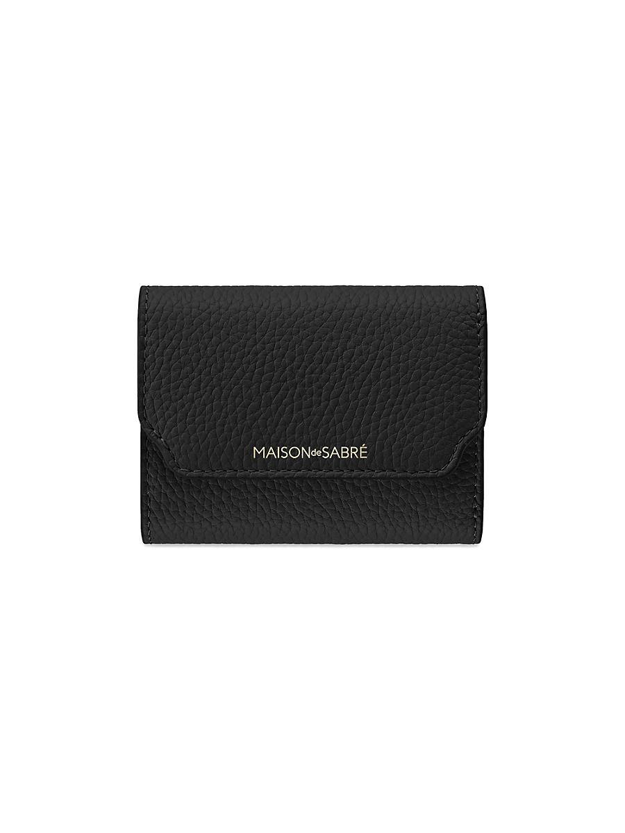 Womens Leather Trifold Wallet Product Image