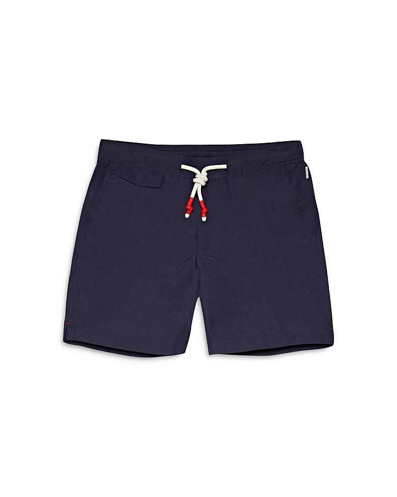 Mens Drawstring Mid-Length Swim Shorts Product Image