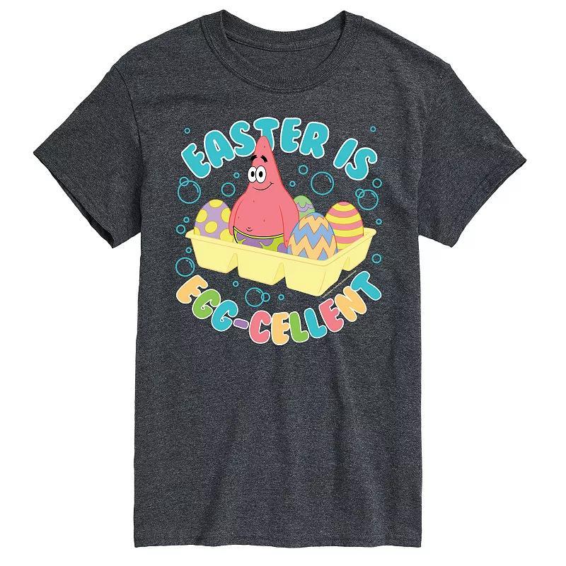 Men's SpongeBob SquarePants Egg-celent Graphic Tee, Size: Medium, Blue Product Image