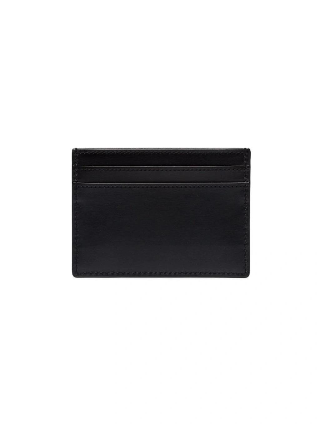 SAINT LAURENT Ysl Logo Cardholder In Black Product Image