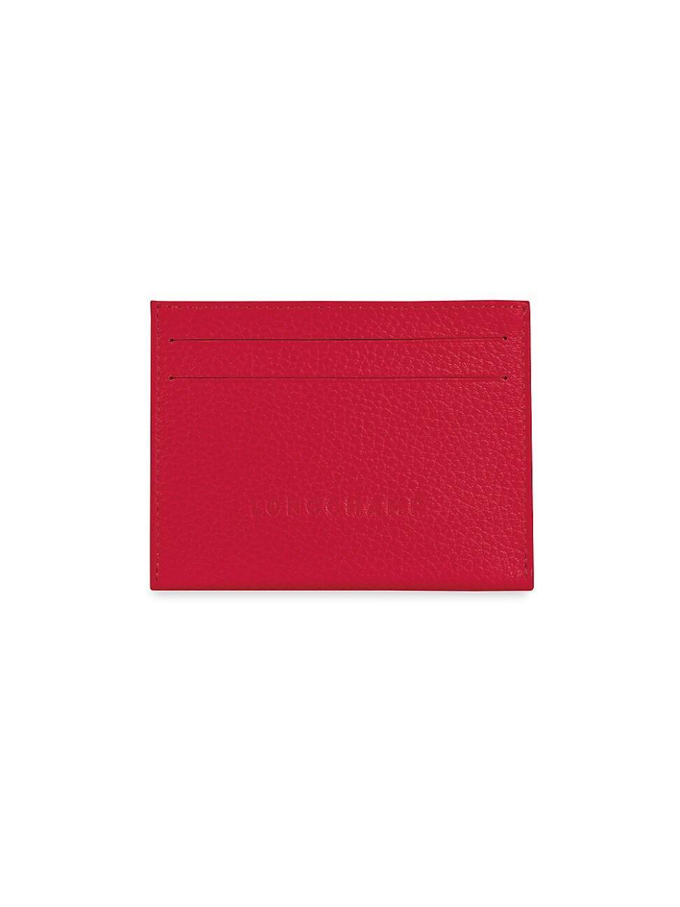 Saint Laurent Tiny Cassandre Card Case in Grained Leather Product Image