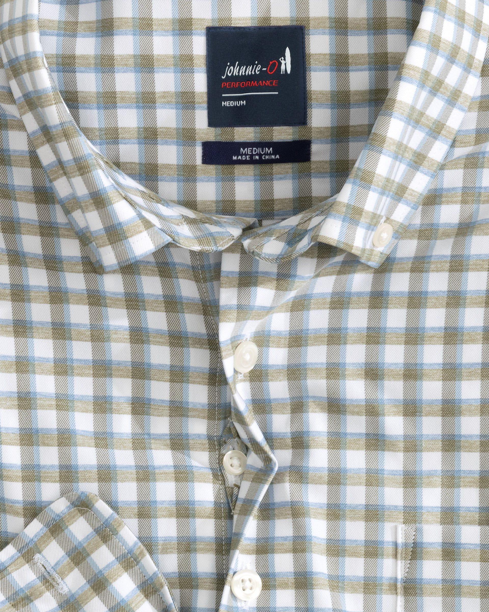 Performance Button Up Shirt - Mead Male Product Image