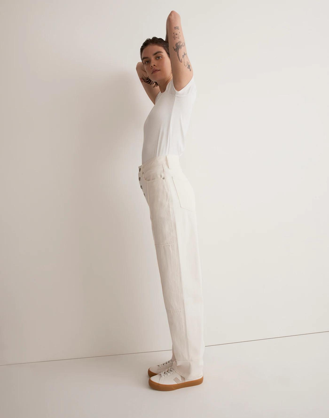 Baggy Straight Jeans in Vintage Canvas Product Image