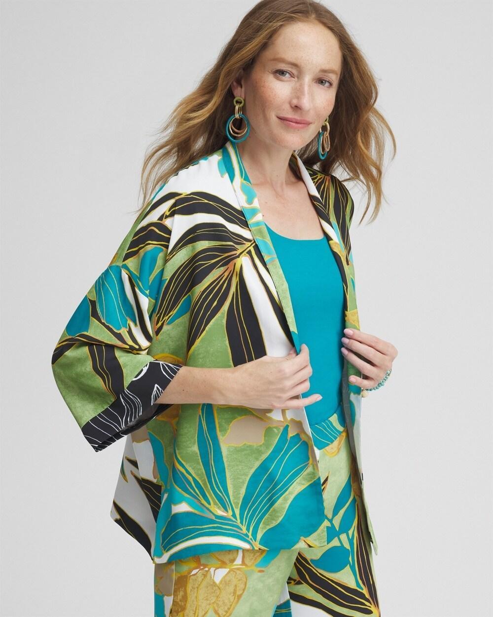 Tropical Palms Kimono Product Image