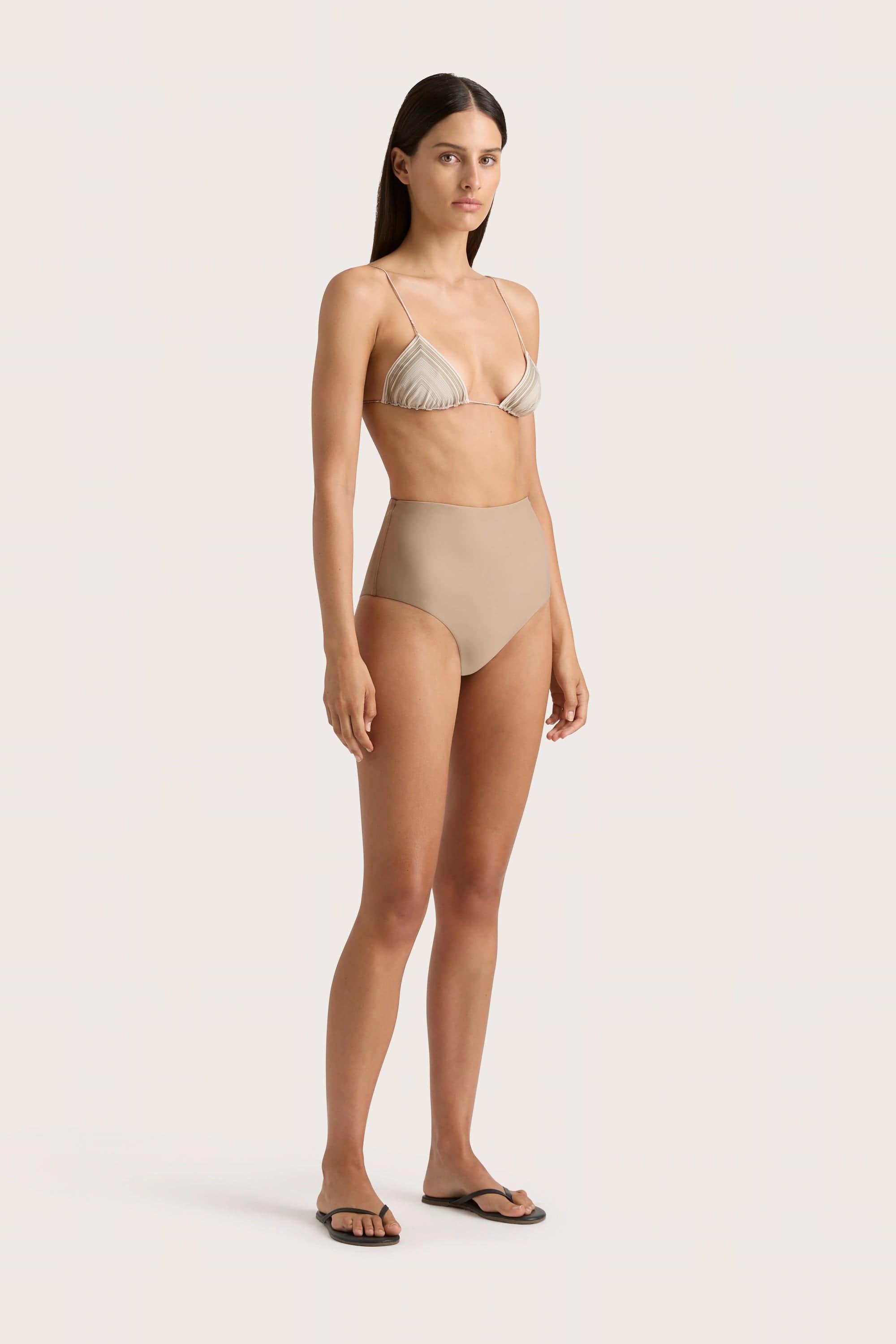 Reyes Bikini Bottom Taupe - Final Sale Product Image