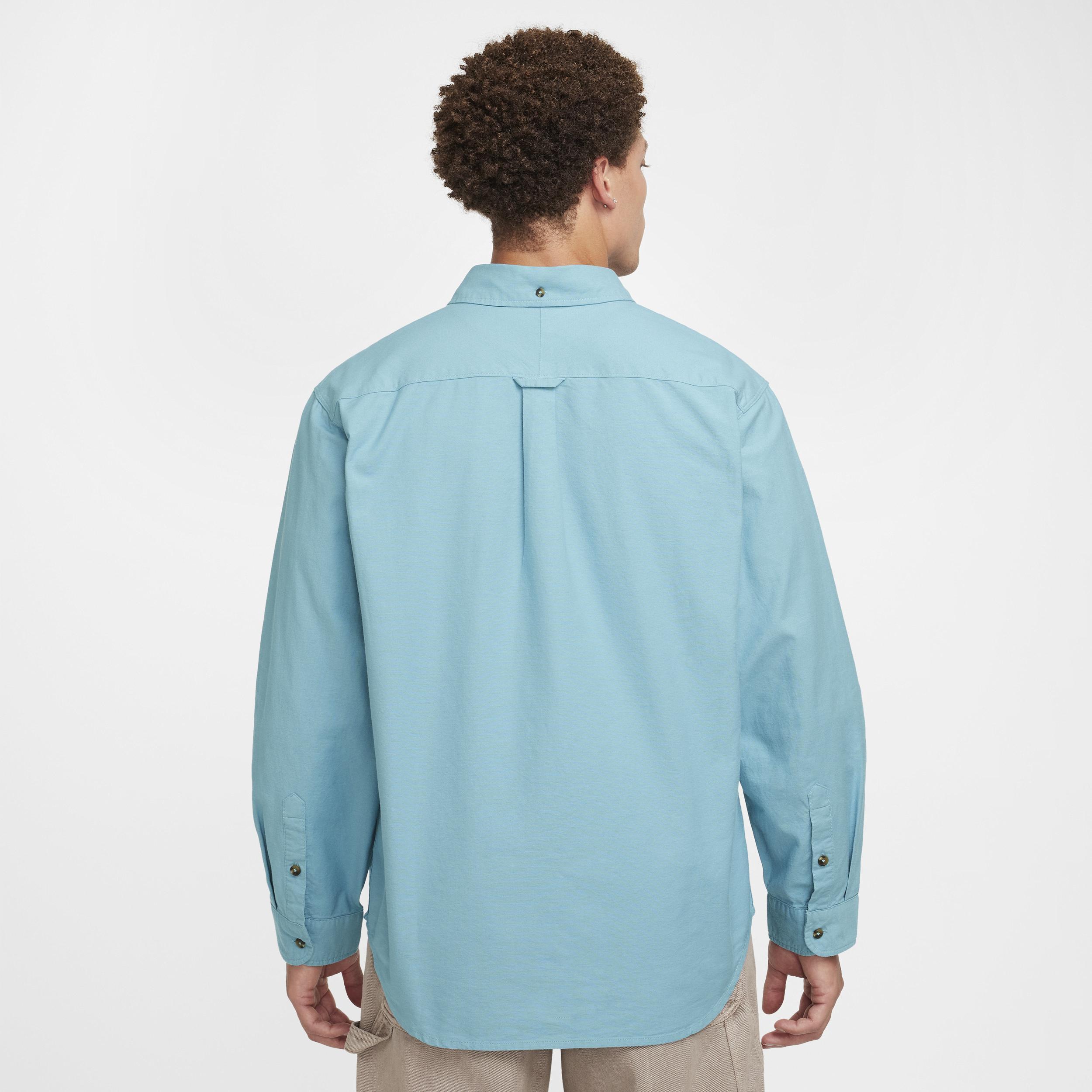 Nike Men's Life Long-Sleeve Oxford Button-Down Shirt Product Image