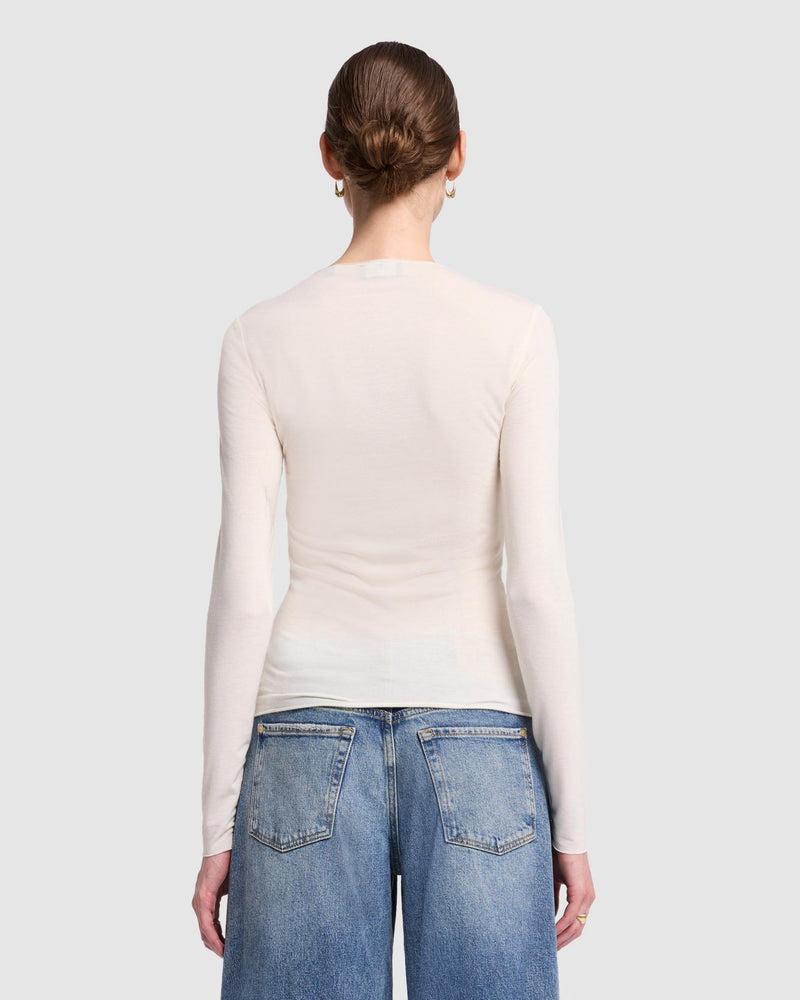 Long Sleeve High Neck Top Product Image