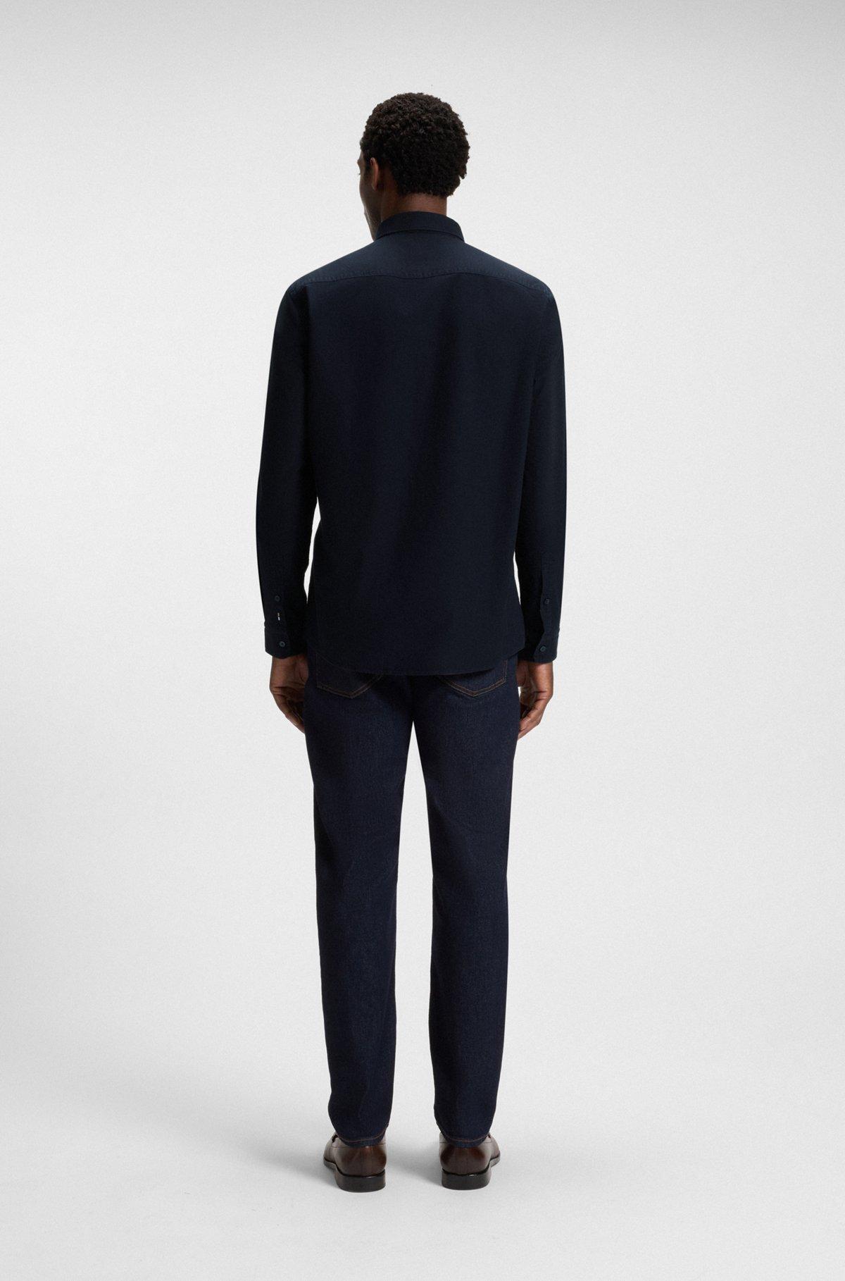 Slim-fit shirt in Italian cotton Product Image