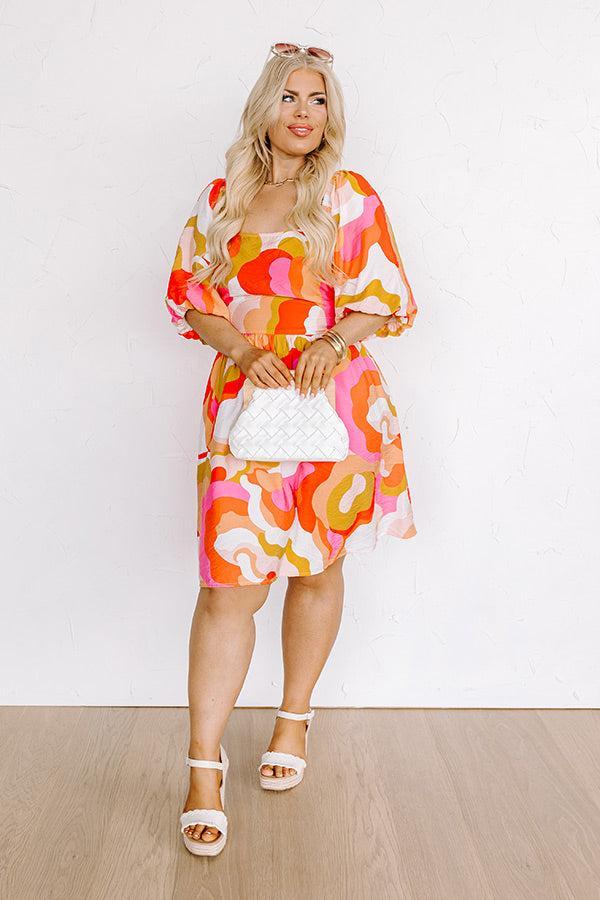 On The Brightside Mini Dress Curves Product Image