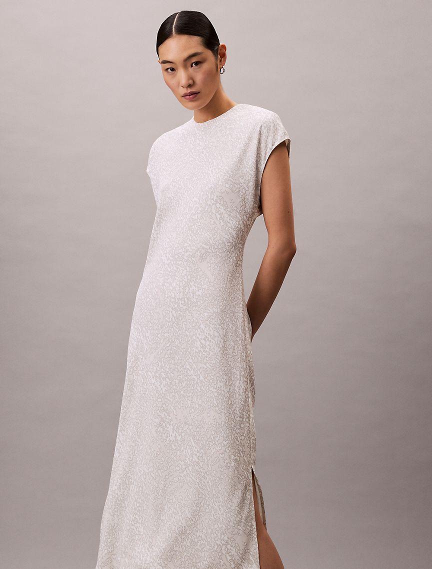 Printed Midi Sheath Dress  Product Image