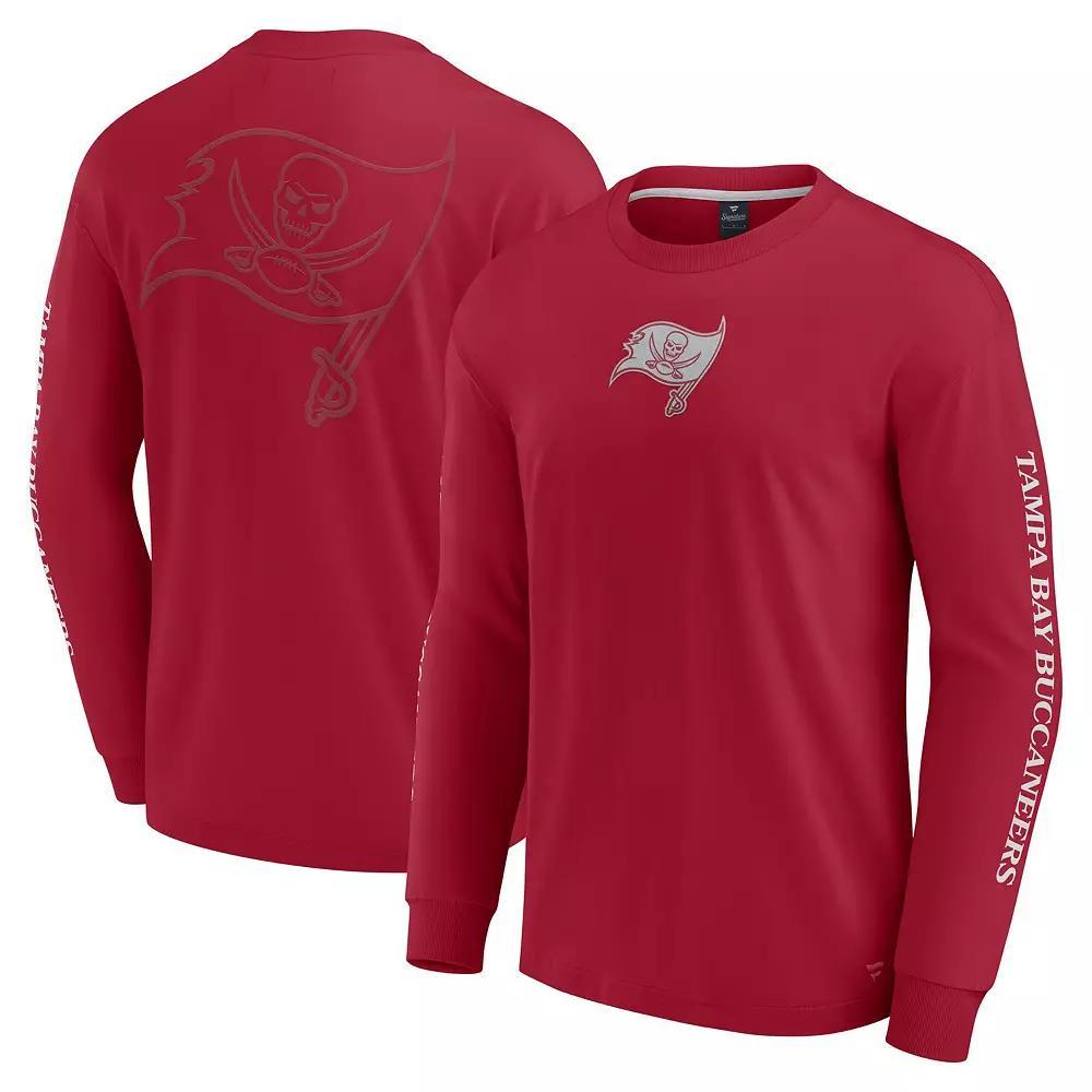 Unisex Fanatics Red Tampa Bay Buccaneers Elements Strive Long Sleeve T-Shirt, Adult Unisex,  Product Image