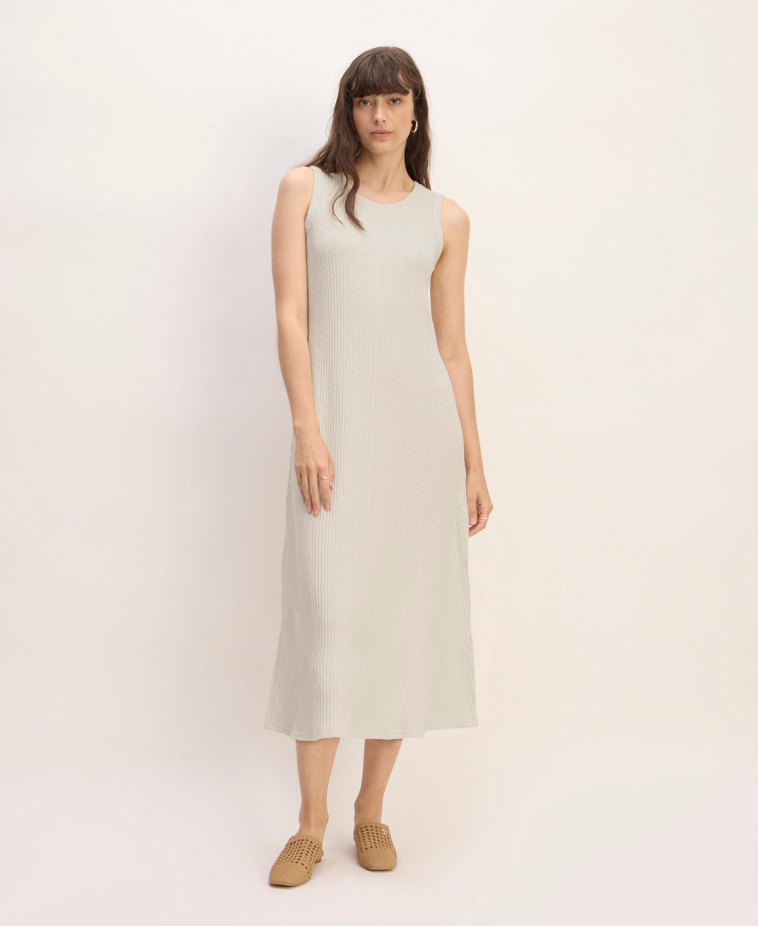 Womens Rib-Knit A-Line Tank Dress by Everlane Product Image