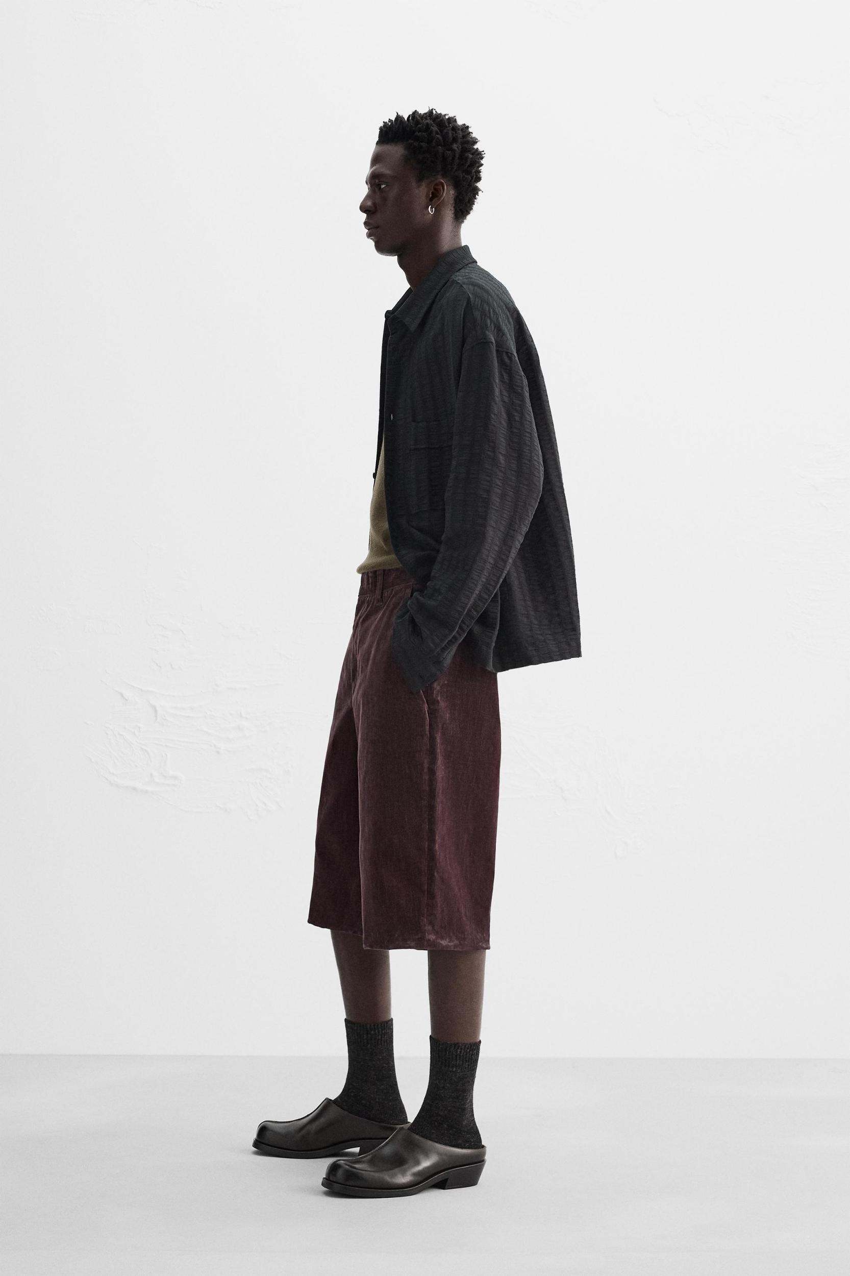 LIMITED EDITION VELVET SHORTS Product Image