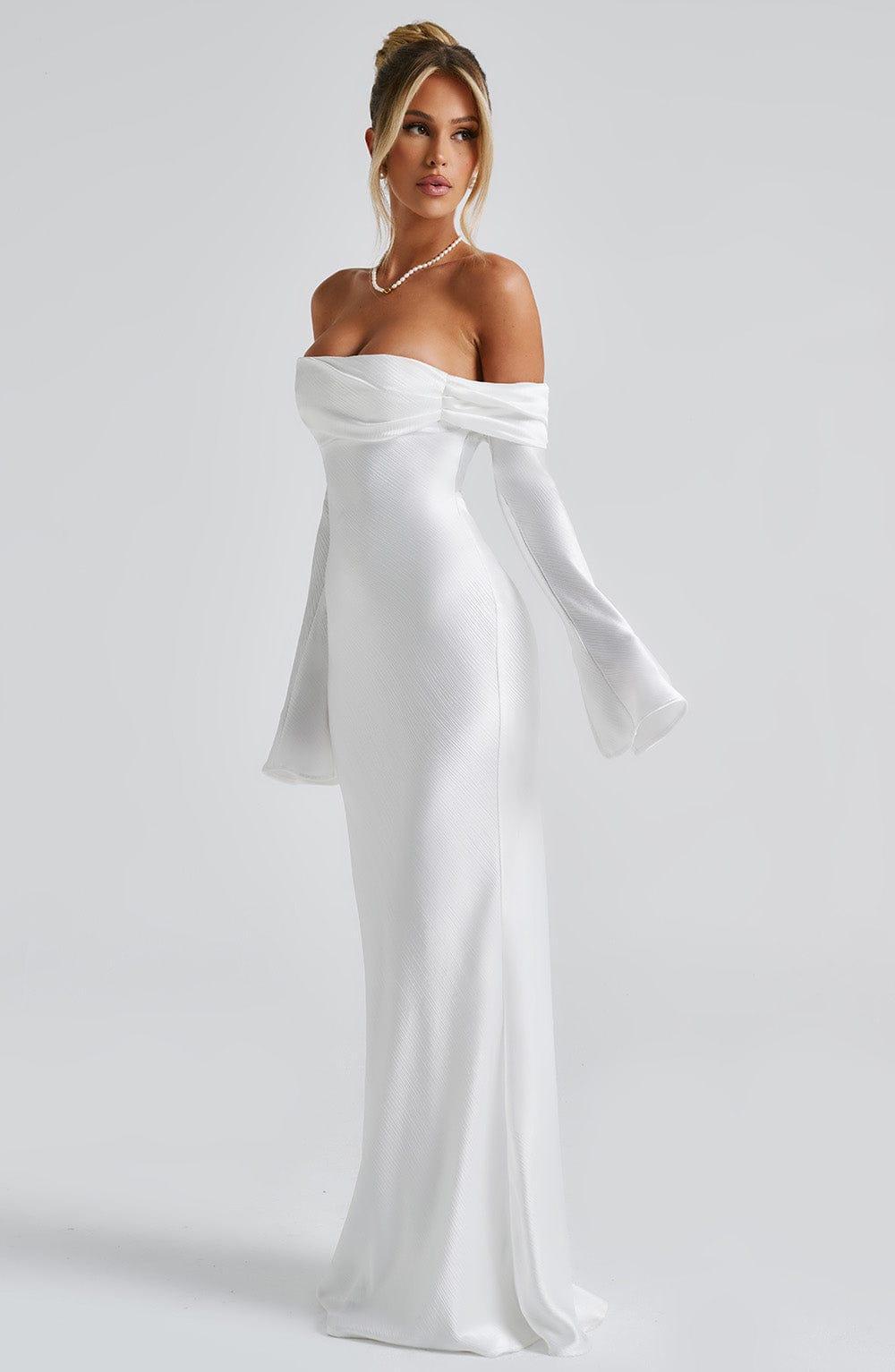 Selene Maxi Dress - Ivory Product Image