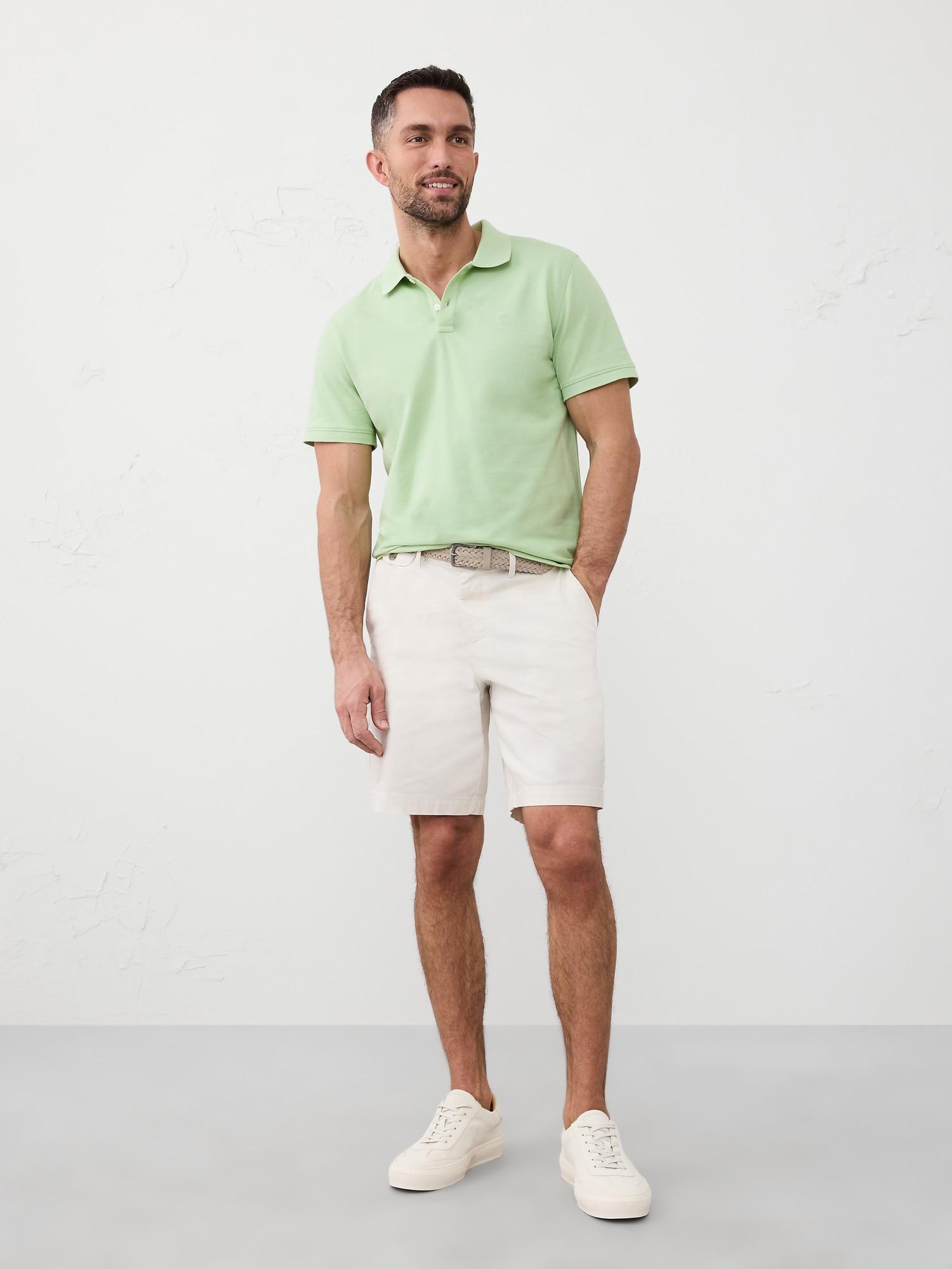 Slim Cotton Pique Polo Product Image