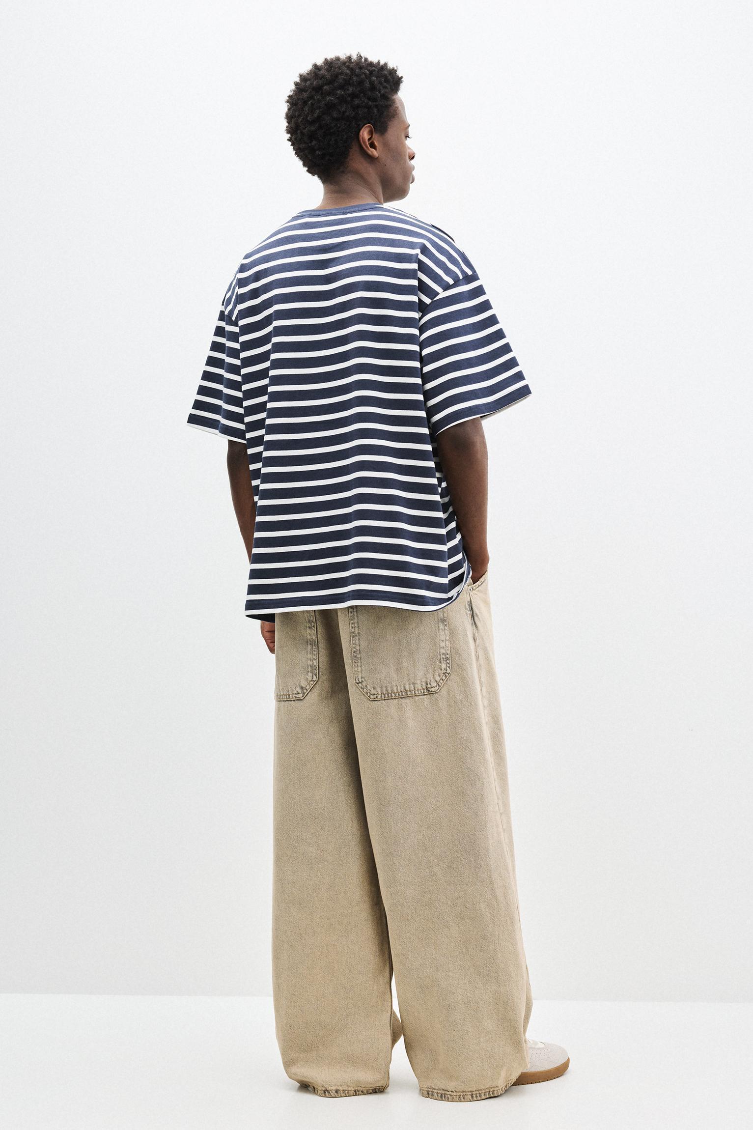 Striped short sleeve T-shirt Product Image