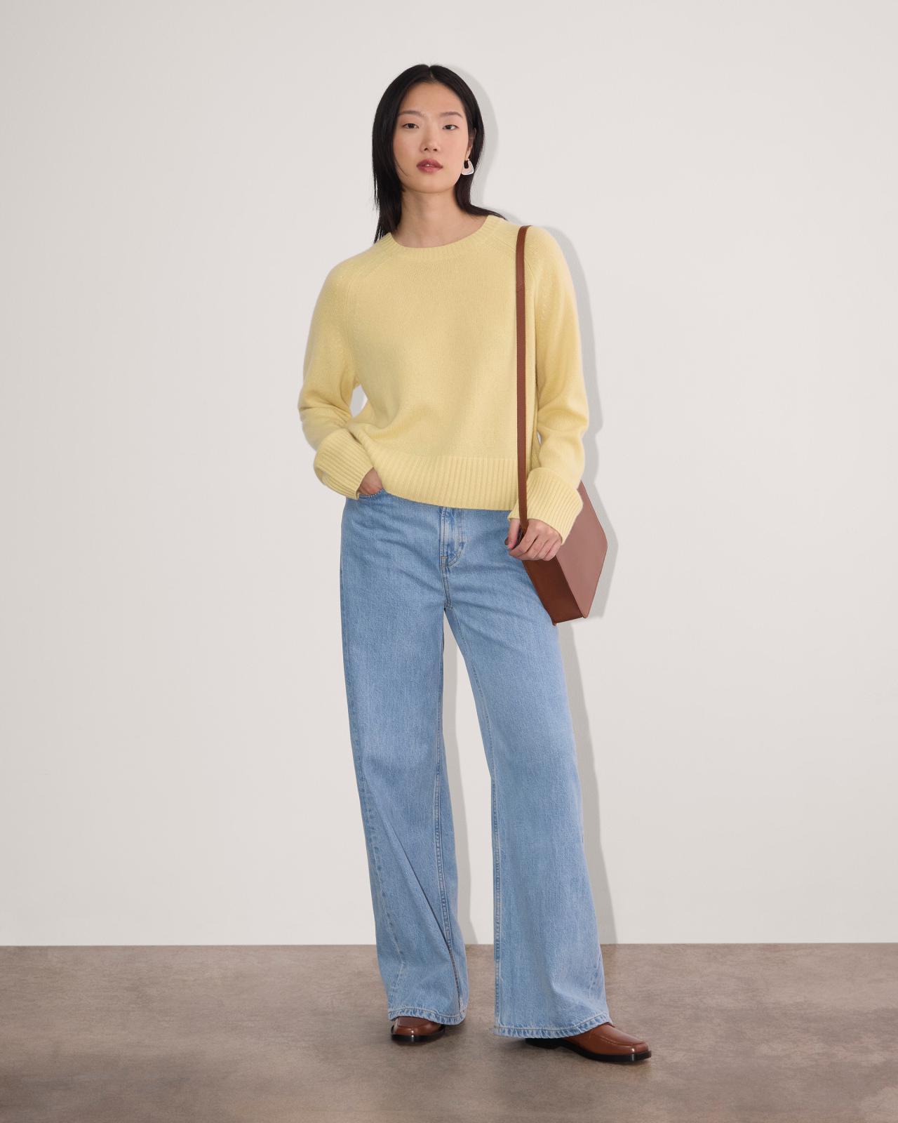 Womens Boxy Crew in Cashmere Sweater by Everlane Product Image