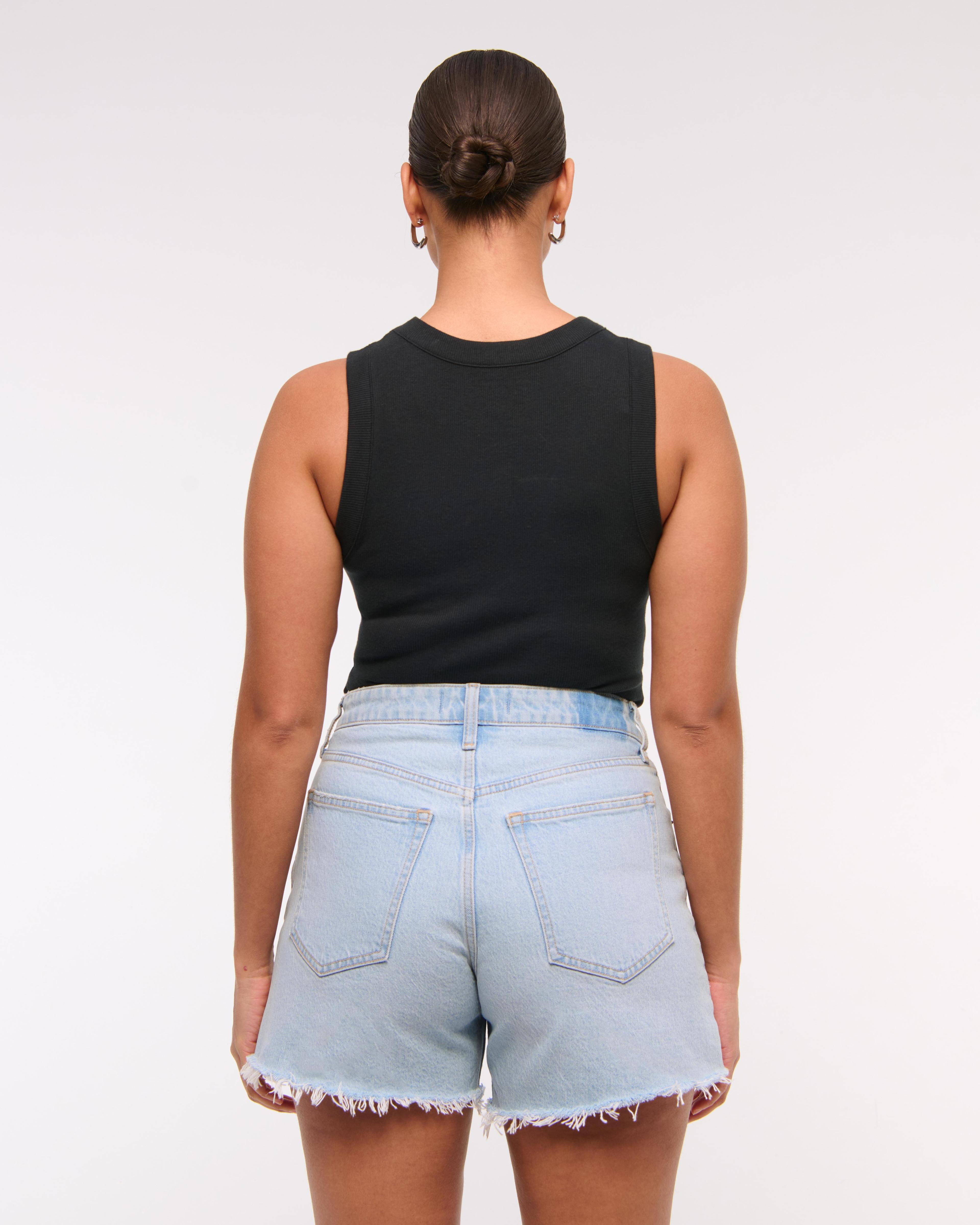 Curve Love High Rise Dad Short Product Image