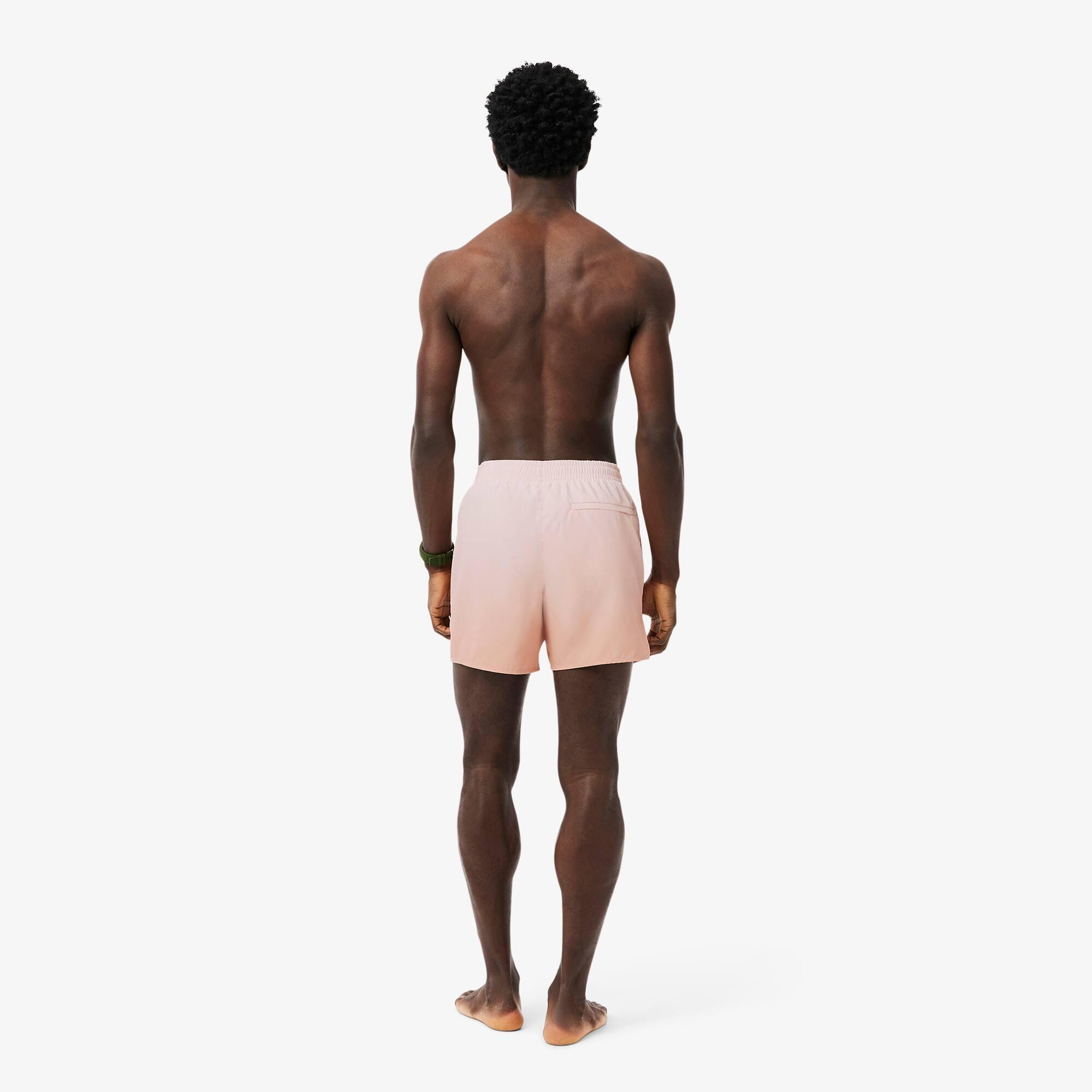 Short Ombré Print Swim Trunks Product Image