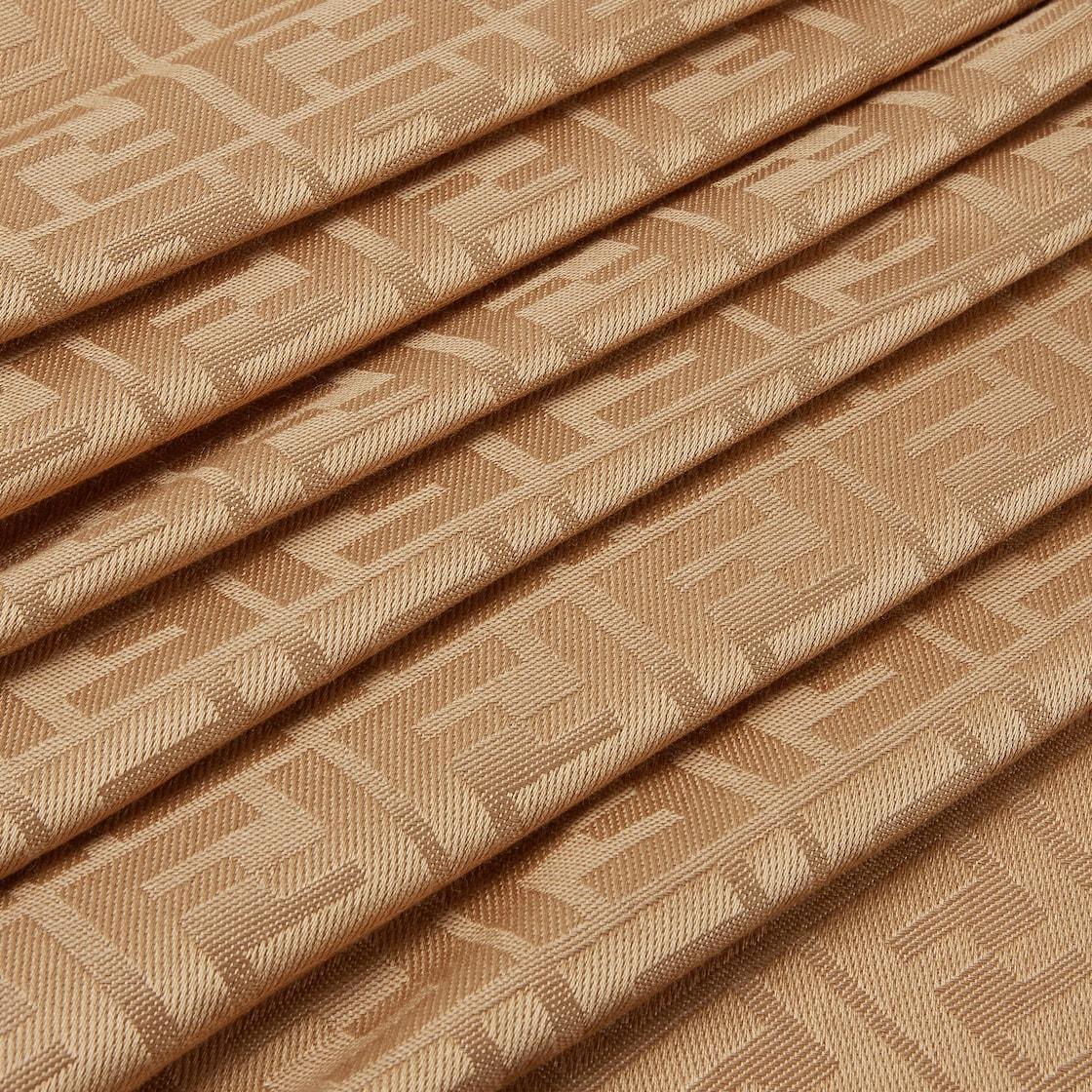 FF ShawlBrown silk and wool shawl Product Image