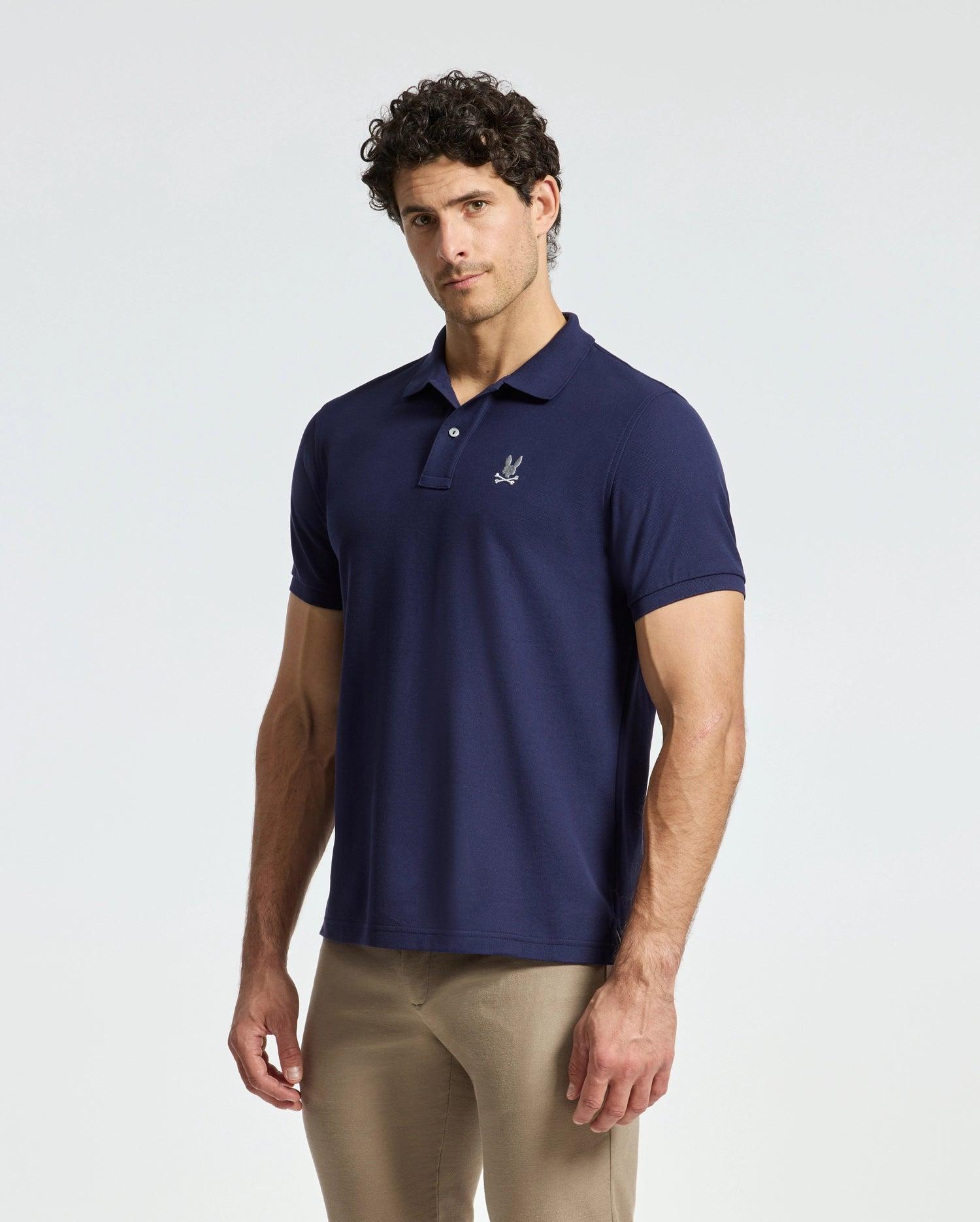 BIG AND TALL MALTON PIQUE POLO SHIRT - B9K950D200 Product Image