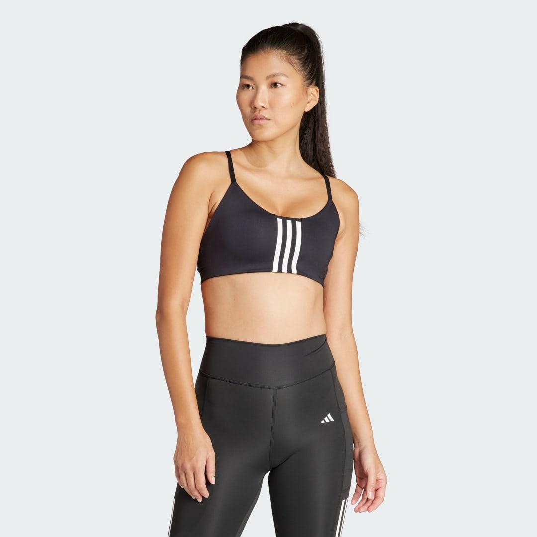 adidas Aeroimpact Training Light-Support Bra White XS C-D Womens Product Image