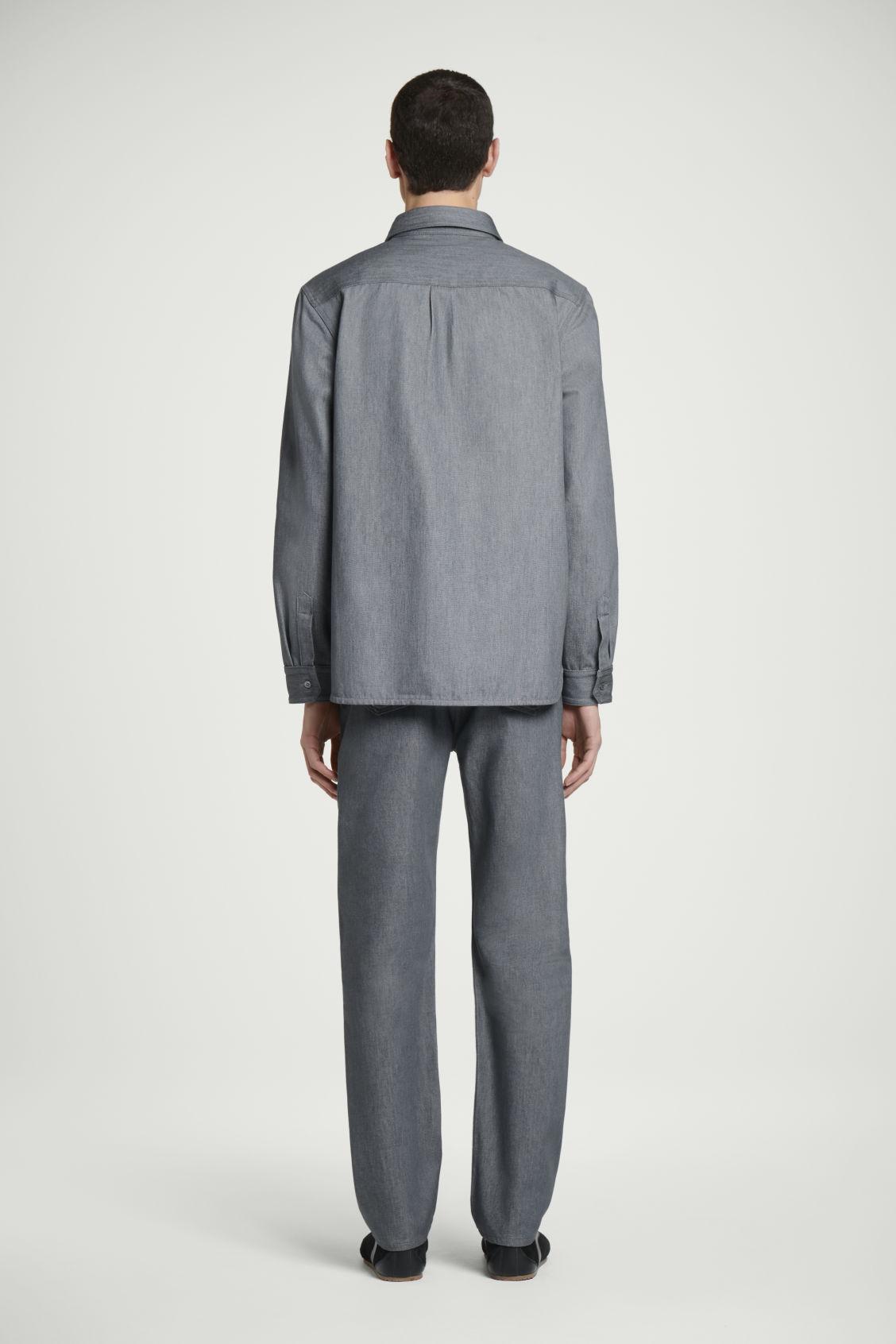 RELAXED DENIM OVERSHIRT Product Image