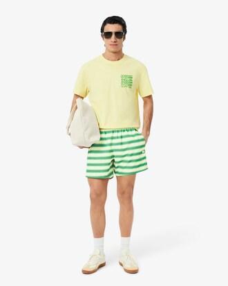 Striped Swim Trunks Product Image