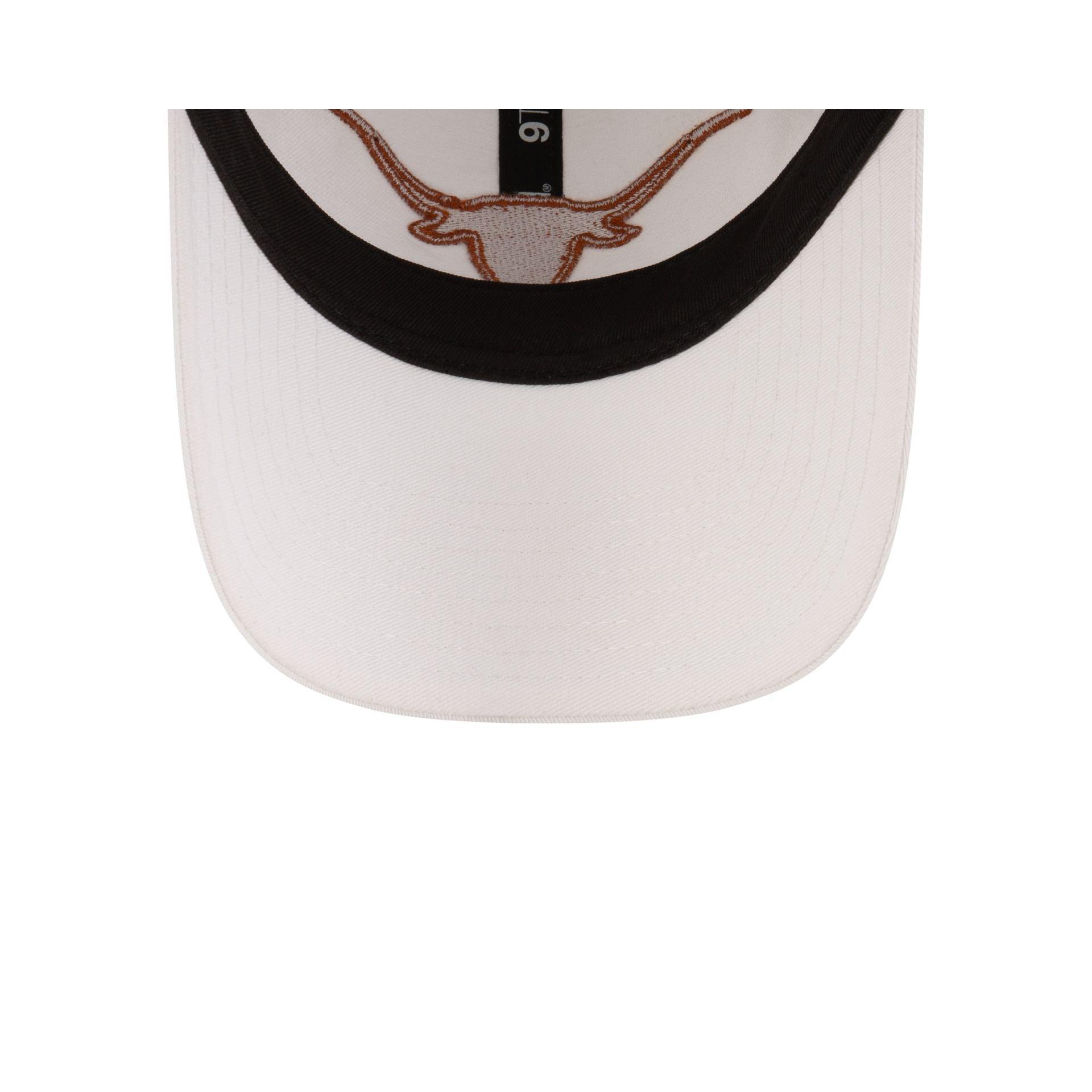 Texas Longhorns White 9TWENTY Adjustable Hat Male Product Image