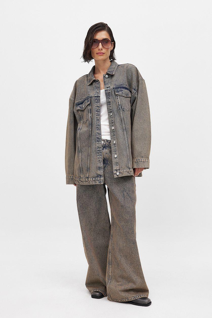 Oversized Denim Jacket Product Image