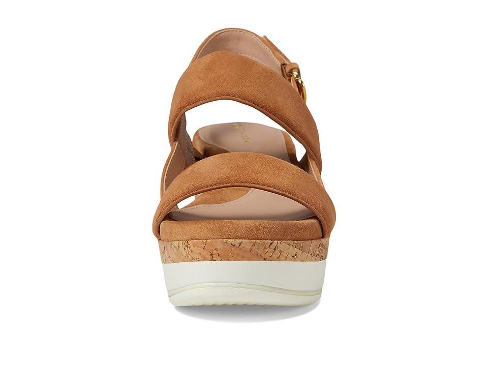 Cole Haan Womens Aislin Wedge Sandals - Brown Size 6 Product Image