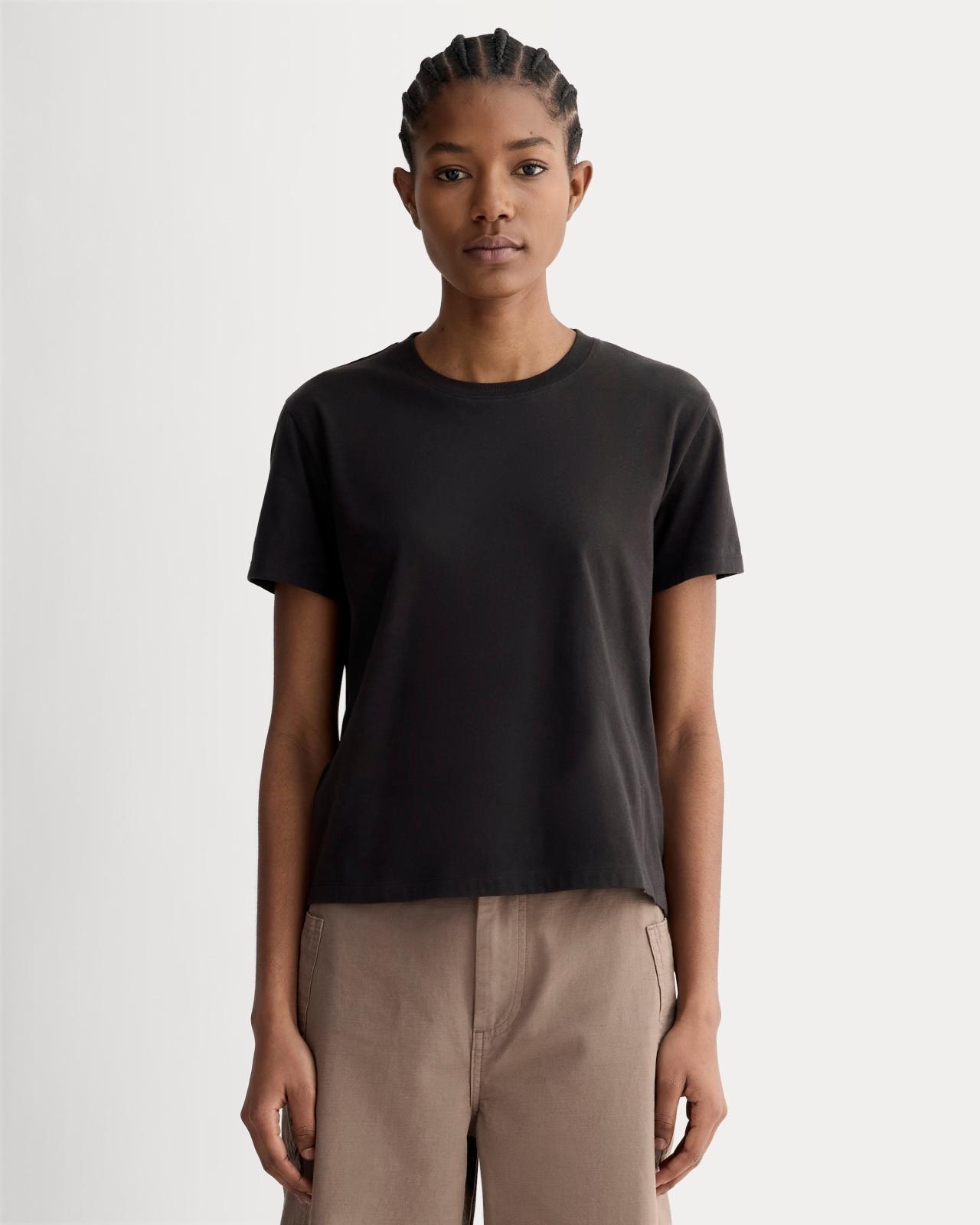 Womens Box-Cut T-Shirt in Essential Cotton by Everlane Product Image