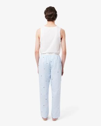 Printed Striped Cotton Pyjama Bottoms Product Image